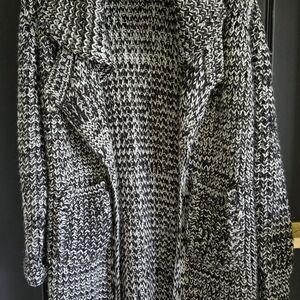 SOLD! VENUS Monochrome Knit Cardigan